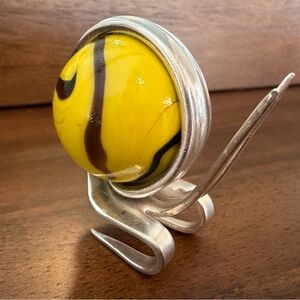 Yellow Marble Fork Snail